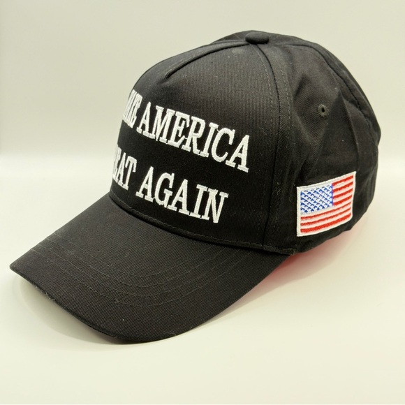 Make American Great Again Adjustable Snapback Hat Black New Without Tags - Picture 3 of 9